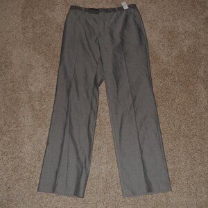 Banana Republic Factory Tailored-Fit Suit Trouser 34/34 Grey Herringbone